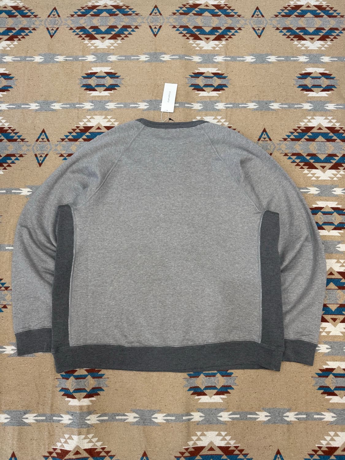 [XL] 나나미카 크루넥 스웻 셔츠 그레이   상품이미지5