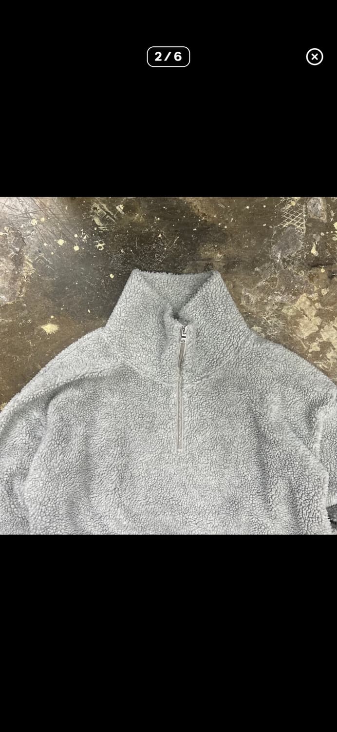 폴로랄프로렌 뽀글이 하프집 후리스 점퍼 m 상품이미지2