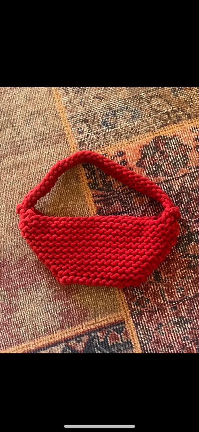 Pien Studios 체리 니트 가방 (M) 상품이미지1