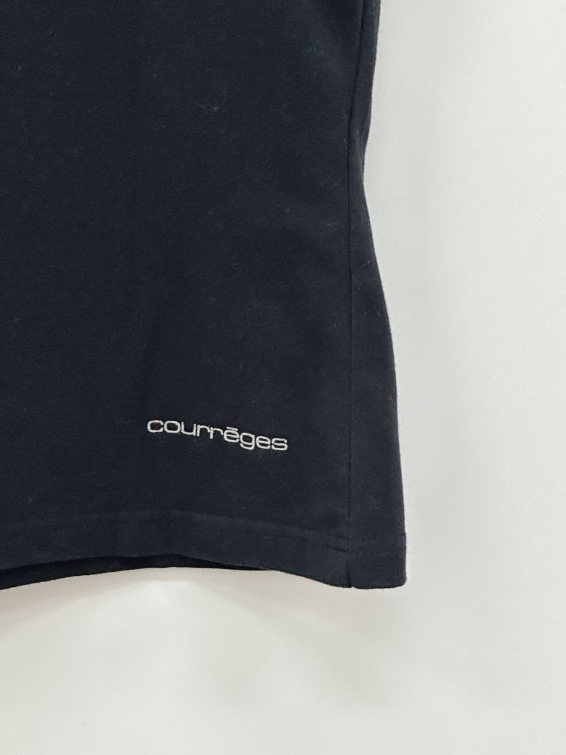 courreges / 꾸레쥬 컬러 레터링 반팔 티셔츠  상품이미지4