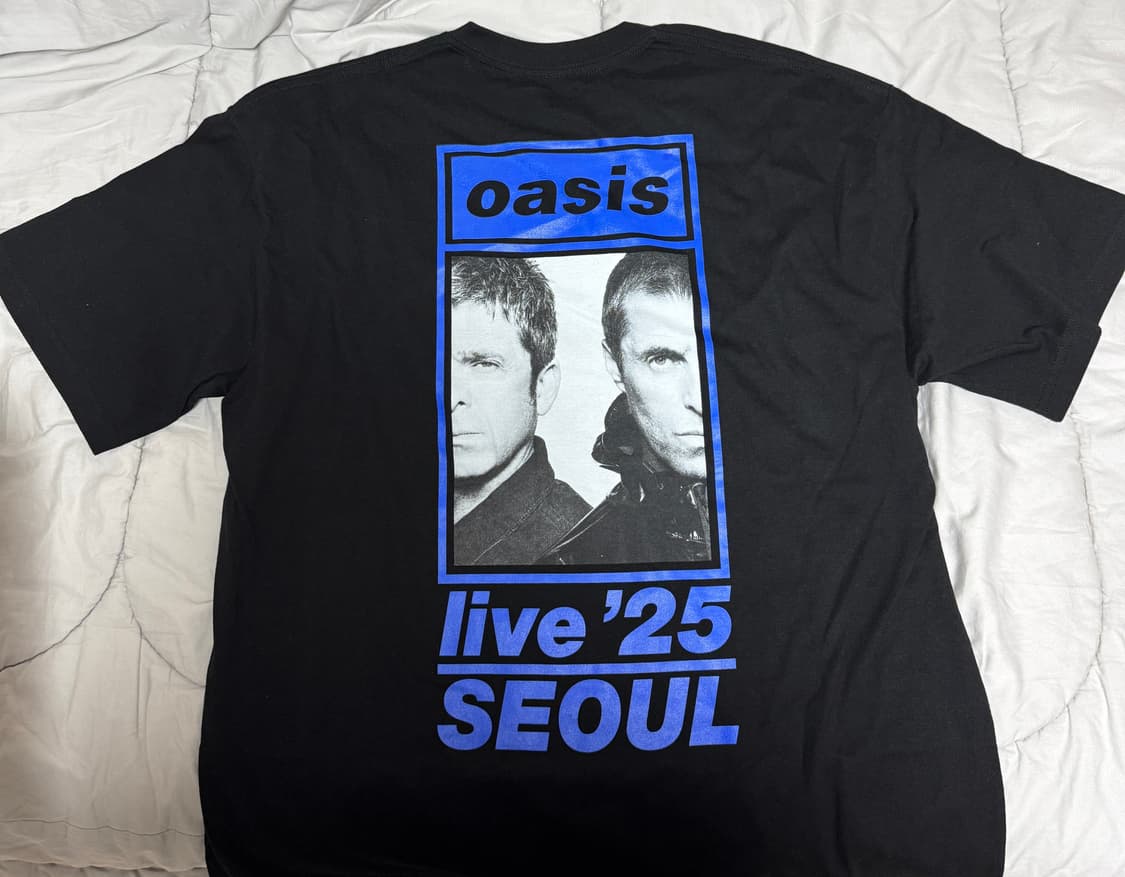 오아시스 서울 한정 티셔츠 XL 상품이미지1