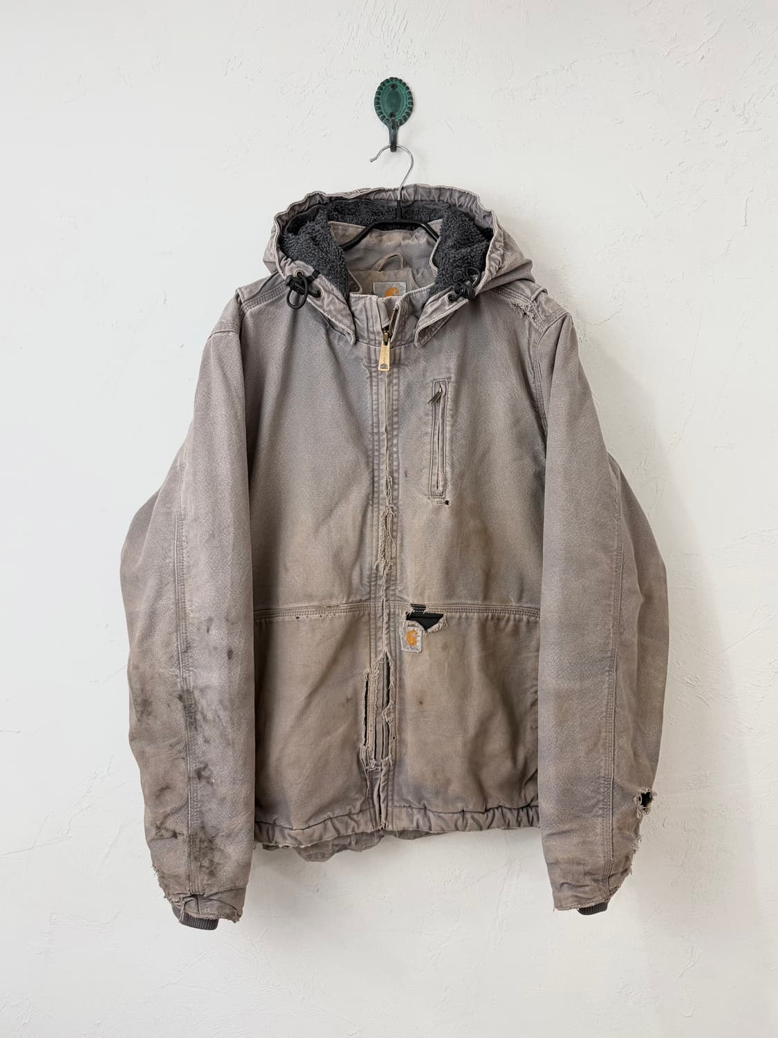 빈티지 쓰래쉬드 칼하트 풀스윙 자켓 상품이미지1