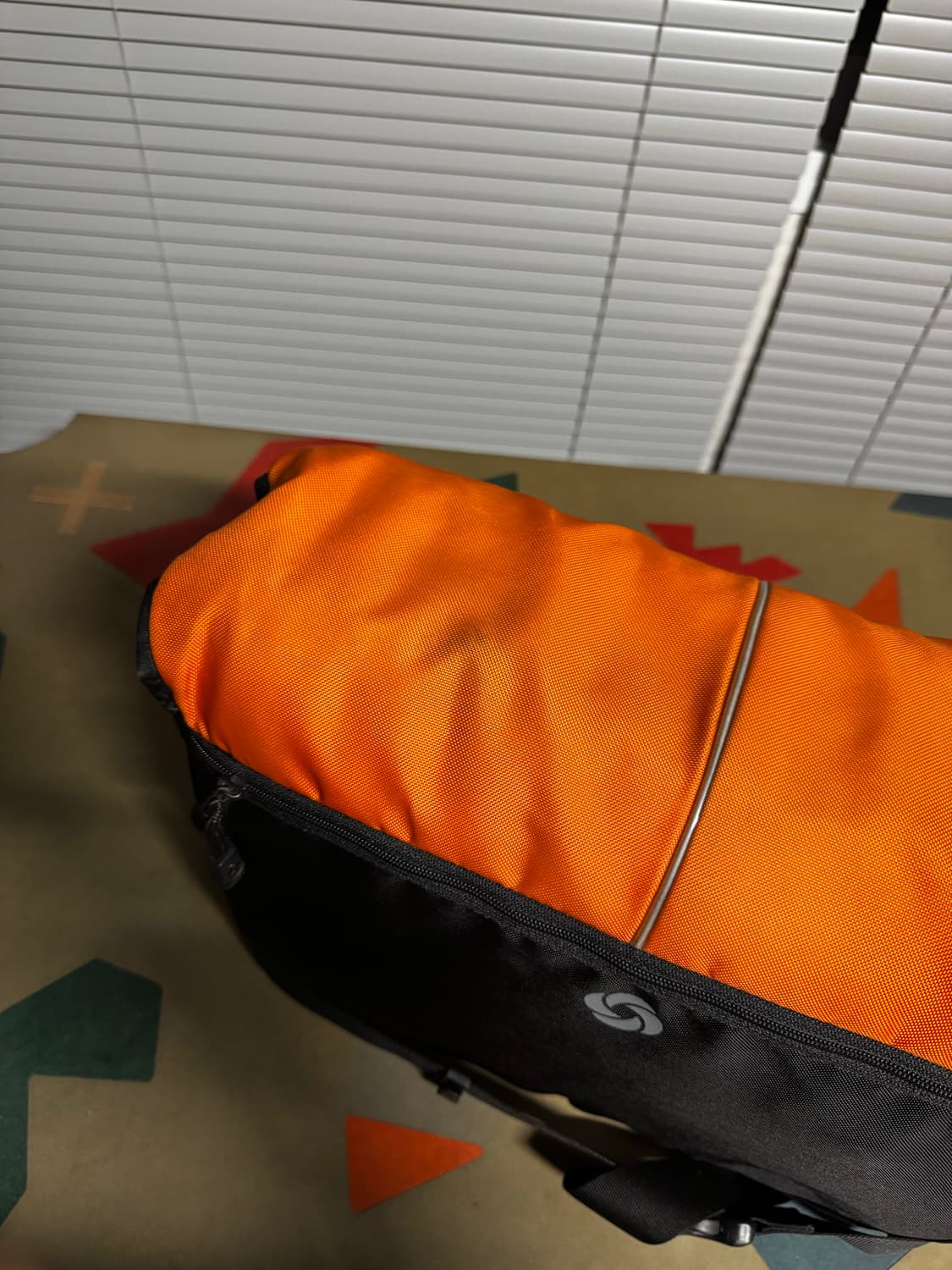 Samsonite Orange Messenger Shoulder Bag 상품이미지5