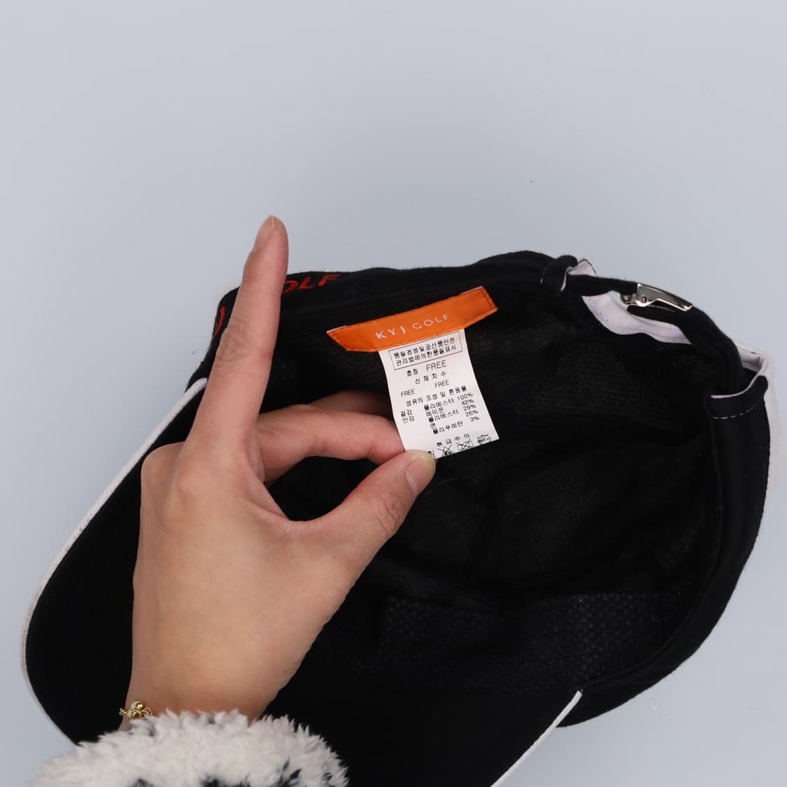 F 김영주골프 볼캡모자 0203H2 상품이미지5