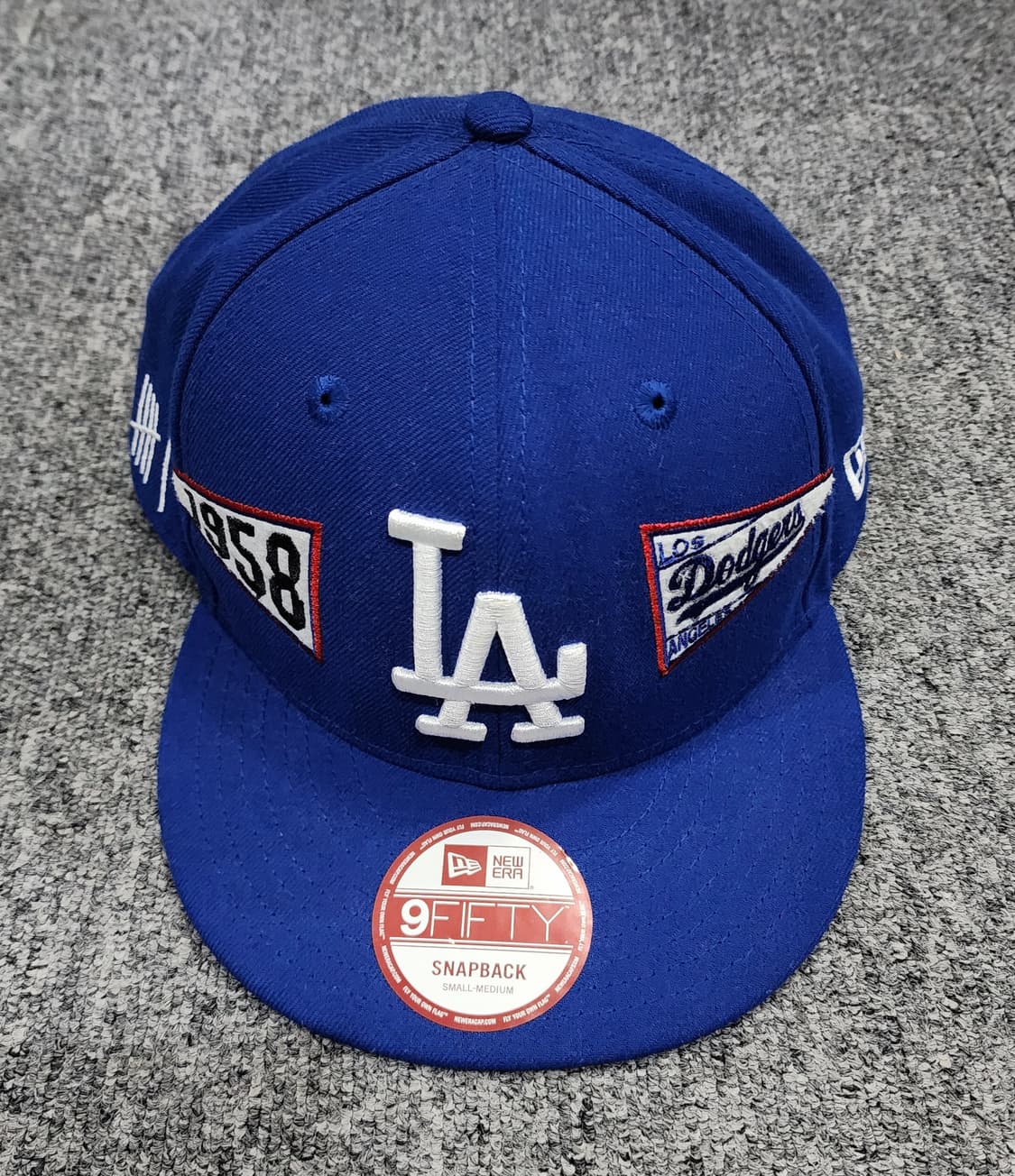 뉴에라 LA 다저스 내셔널리그 1958사이드패치 스냅백 모자 S-M 상품이미지2