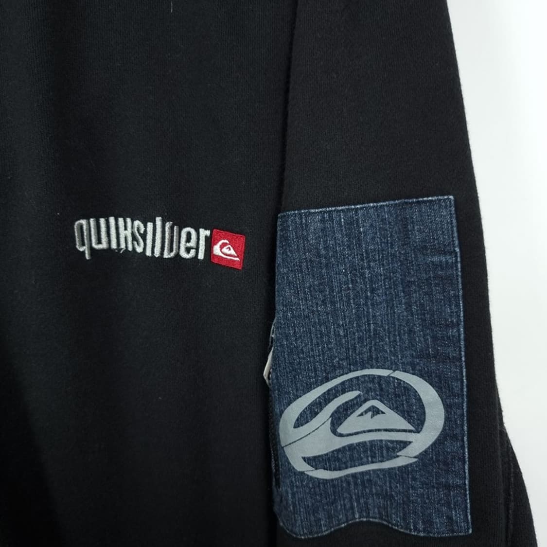[퀵실버] 90s 올드스쿨 빈티지 데님 도킹 스웻 후드 자켓 M20498 상품이미지5