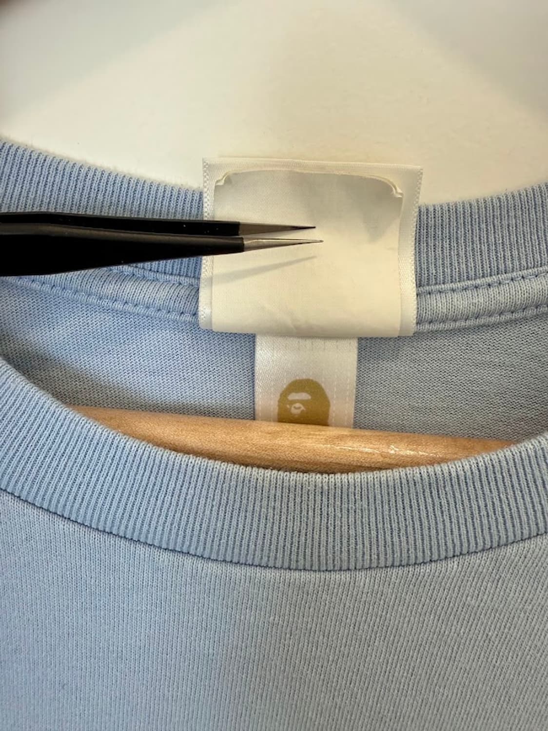 베이프 반팔티 스카이 상품이미지5