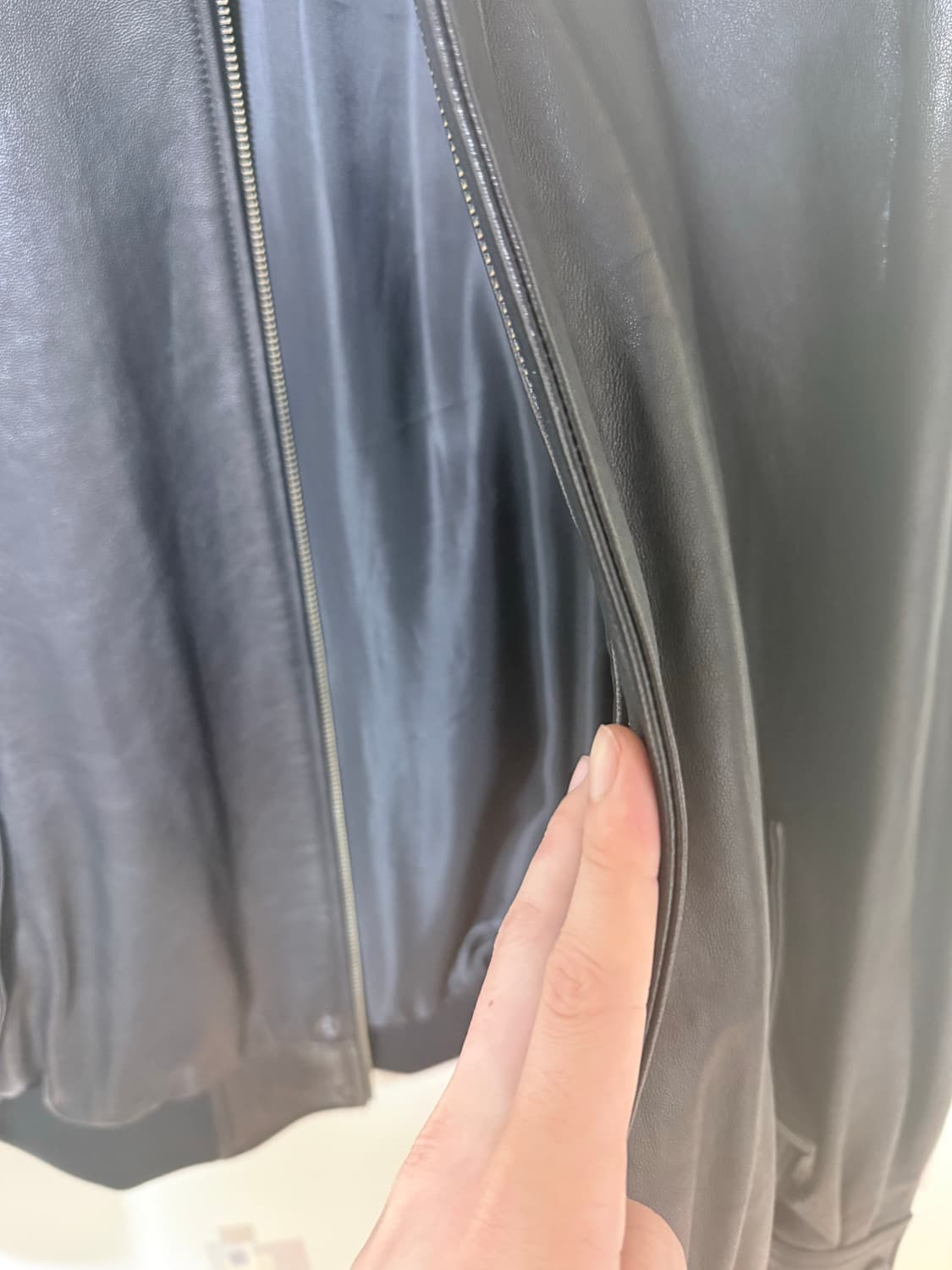 브라운 야드 레더 블루종 상품이미지7