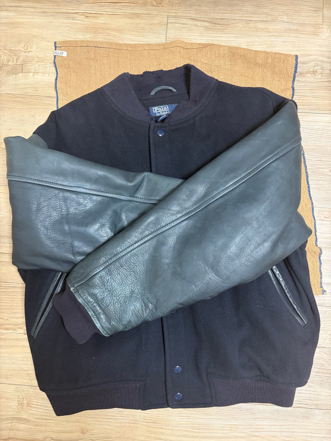 90‘s Ralph Lauren 바시티자켓 상품이미지1