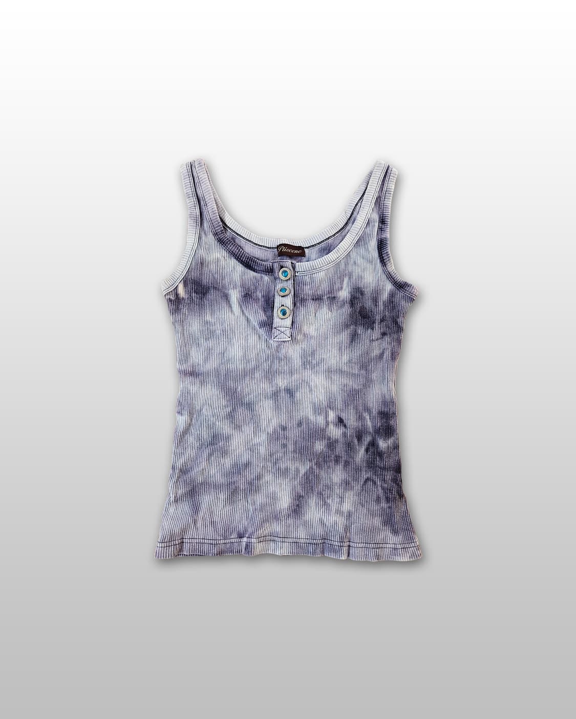 pliocene 바이올렛 워싱 슬리브리스 탑 상품이미지1