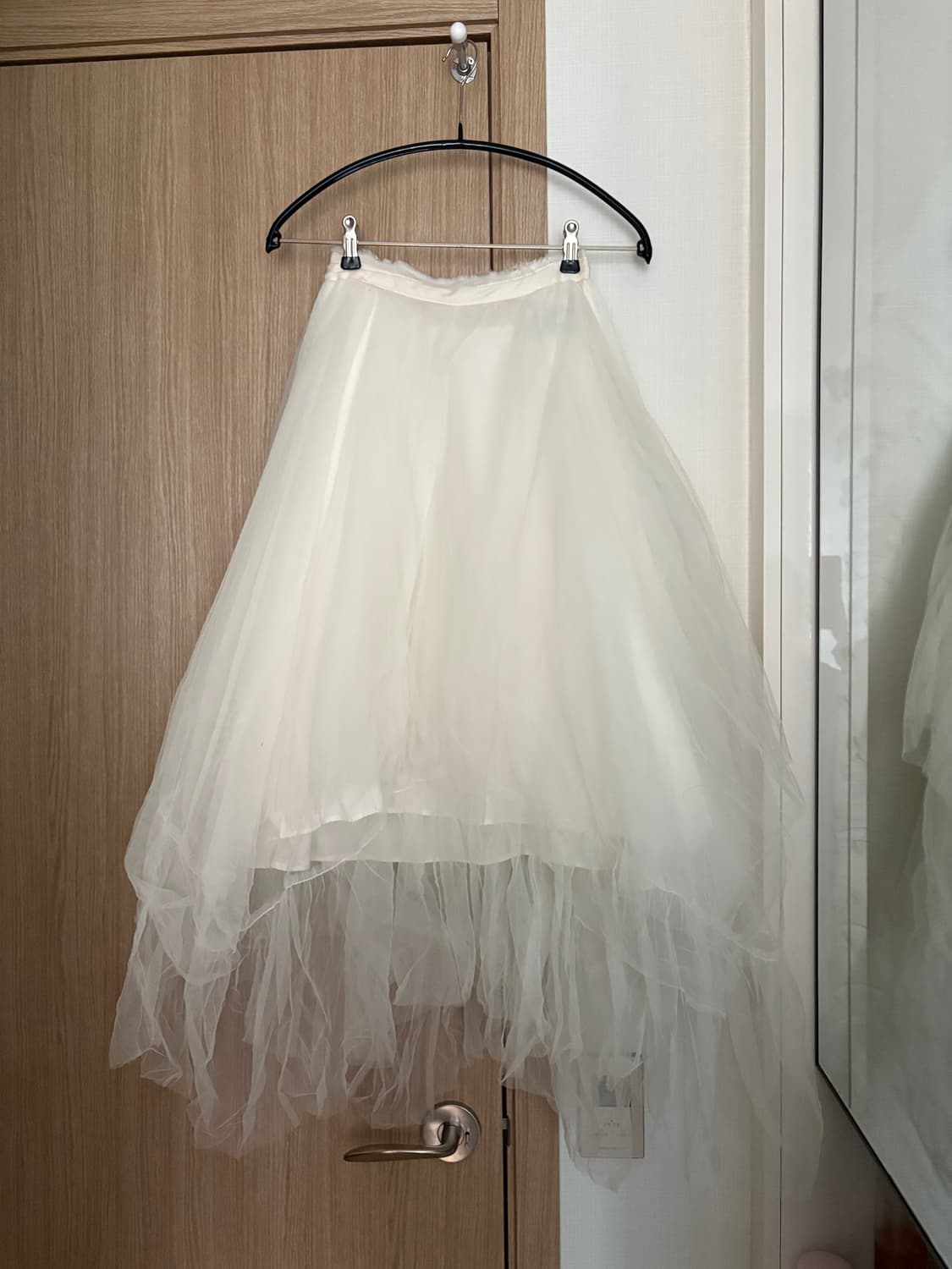 튤 스커트 아이보리 상품이미지1