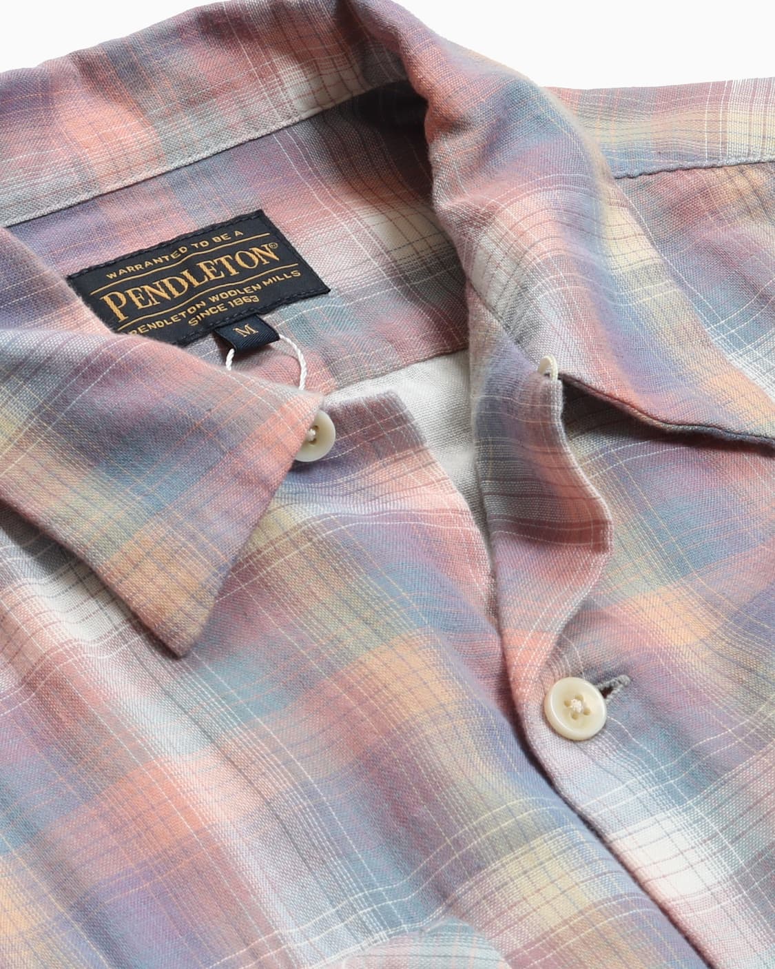 PENDLETON OPEN COLLAR SHIRT 상품이미지4