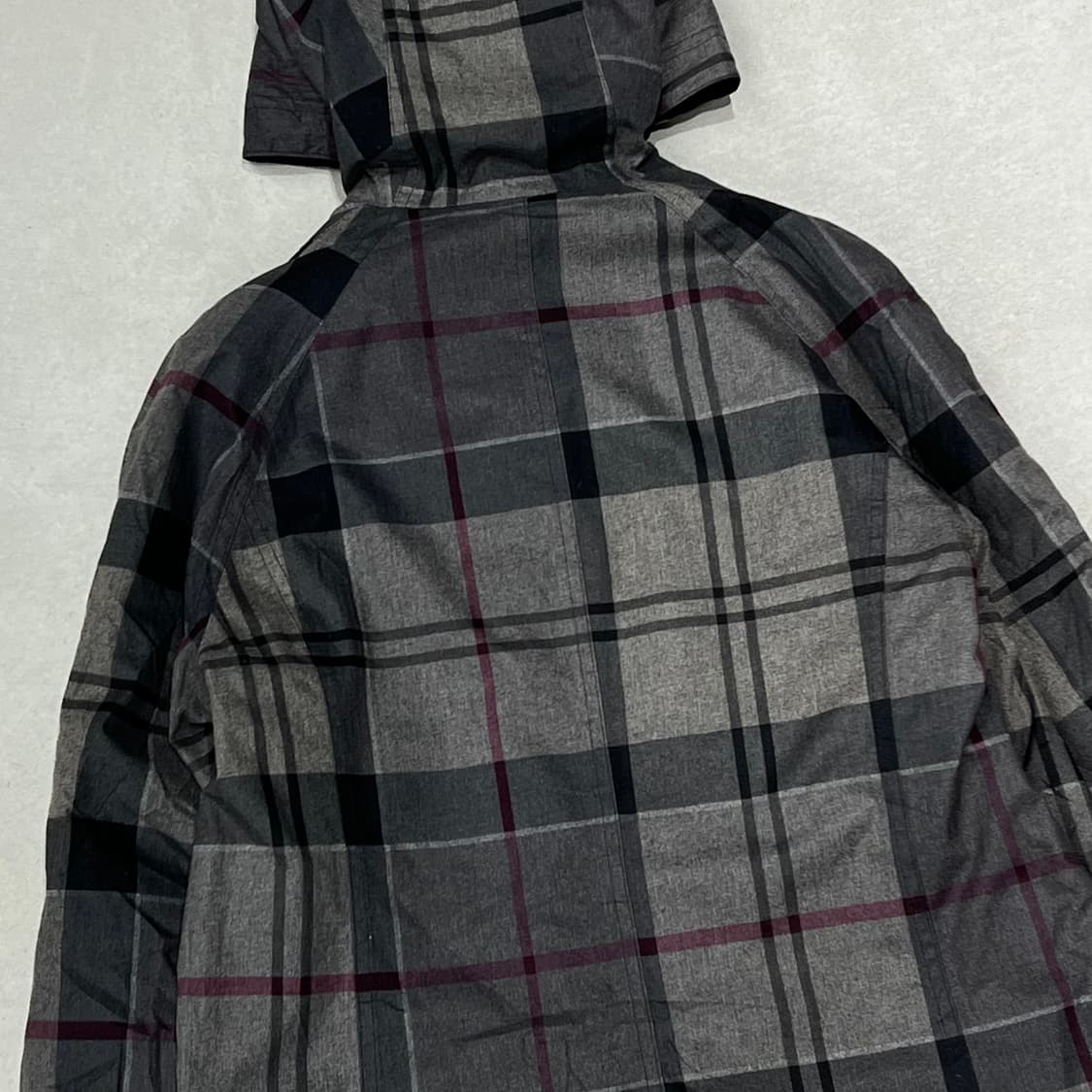 바버 타탄 리버시블 자켓 s09128 상품이미지8