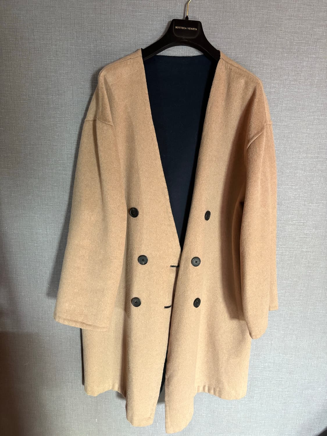 캐시미어 리버시블 코트 상품이미지3