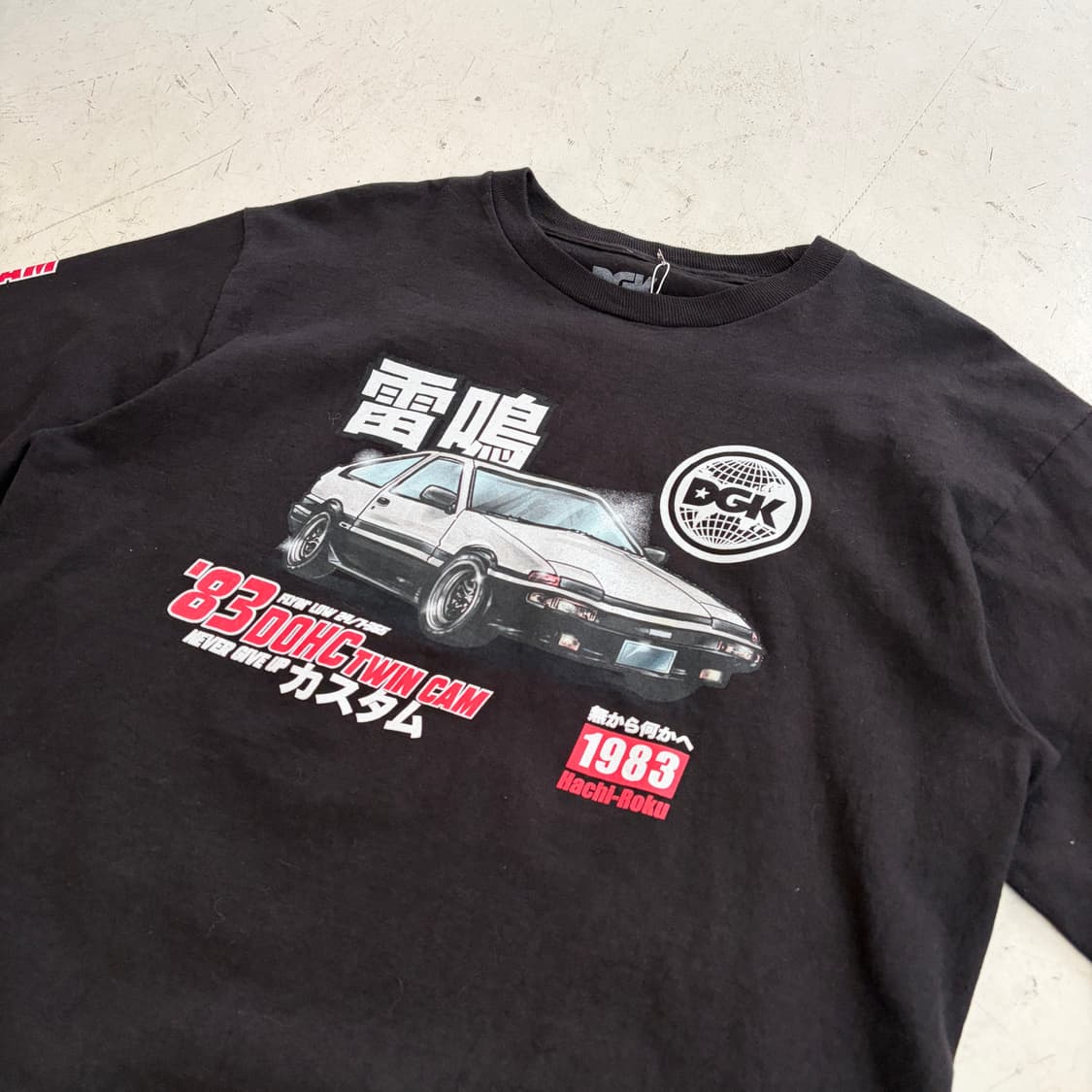 DGK 토요타 AE86 오피셜 빈티지 롱슬리브 M 상품이미지4