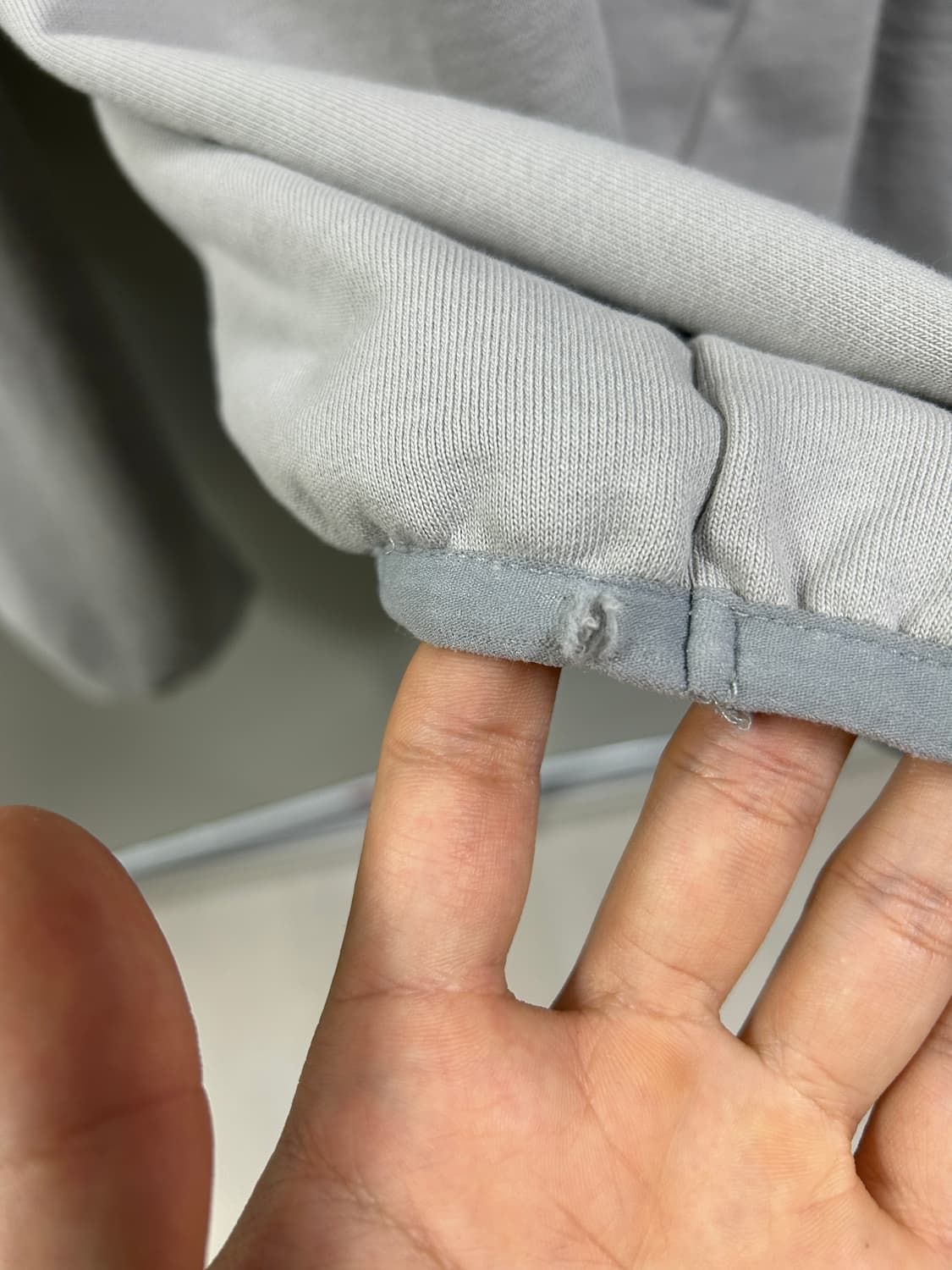 산산기어 테이프드 후드 그레이 - 23SS 2사이즈 상품이미지3