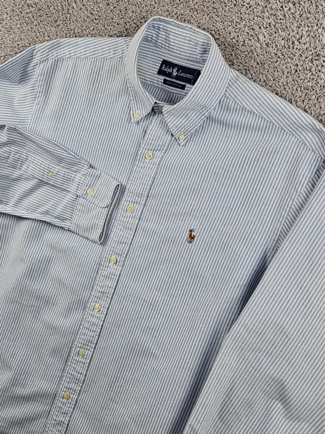 폴로랄프로렌 베이직 스트라이프 패턴 셔츠 ( XL 추정 ) / 11036 상품이미지6