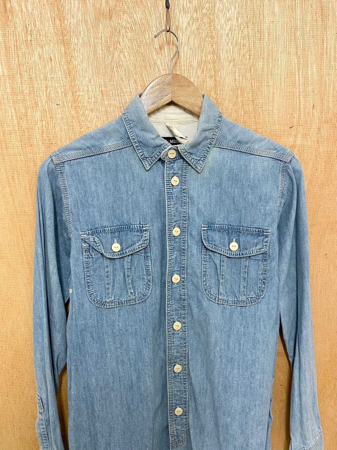 BEAMS BOY denim shirt onepiece 상품이미지5