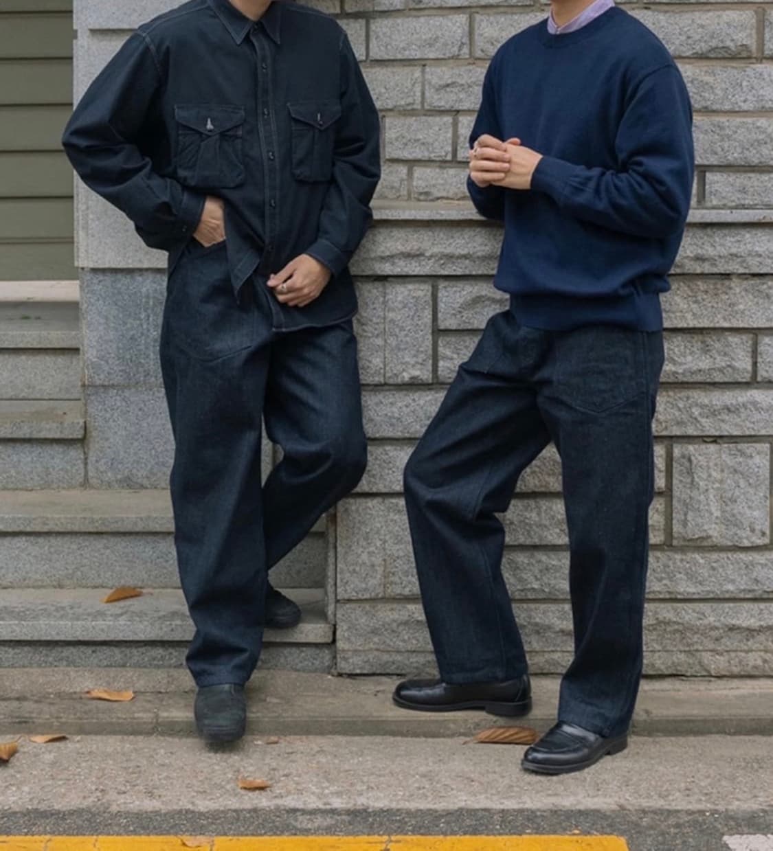 [SHIRTER] M35 데님 팬츠 L (인디고 색상) 상품이미지1