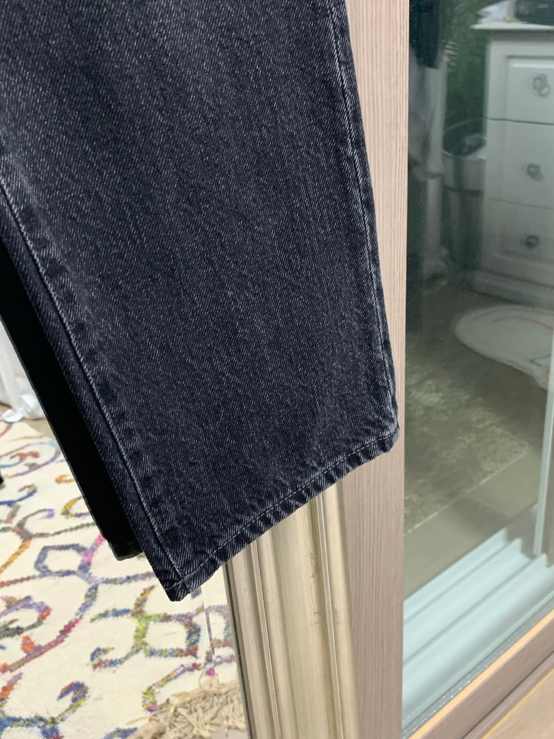 아크네스튜디오 여성 스트레이트 블랙데님 26 상품이미지6