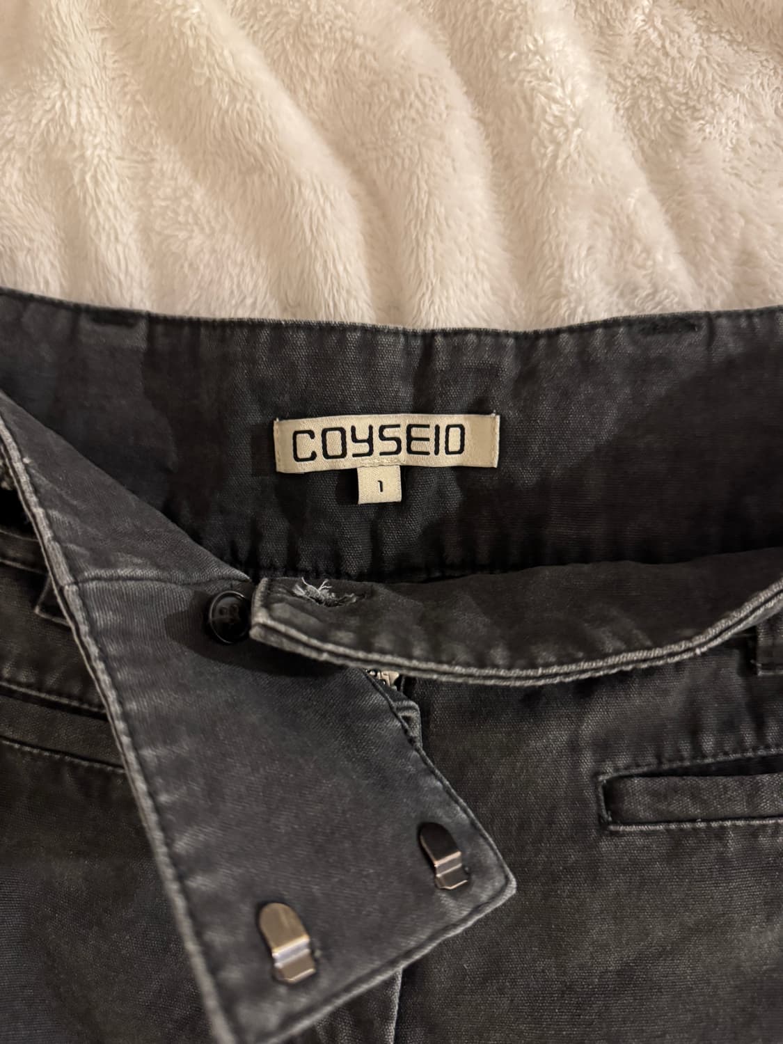 코이세이오 카프리 팬츠 라이트그레이 상품이미지4