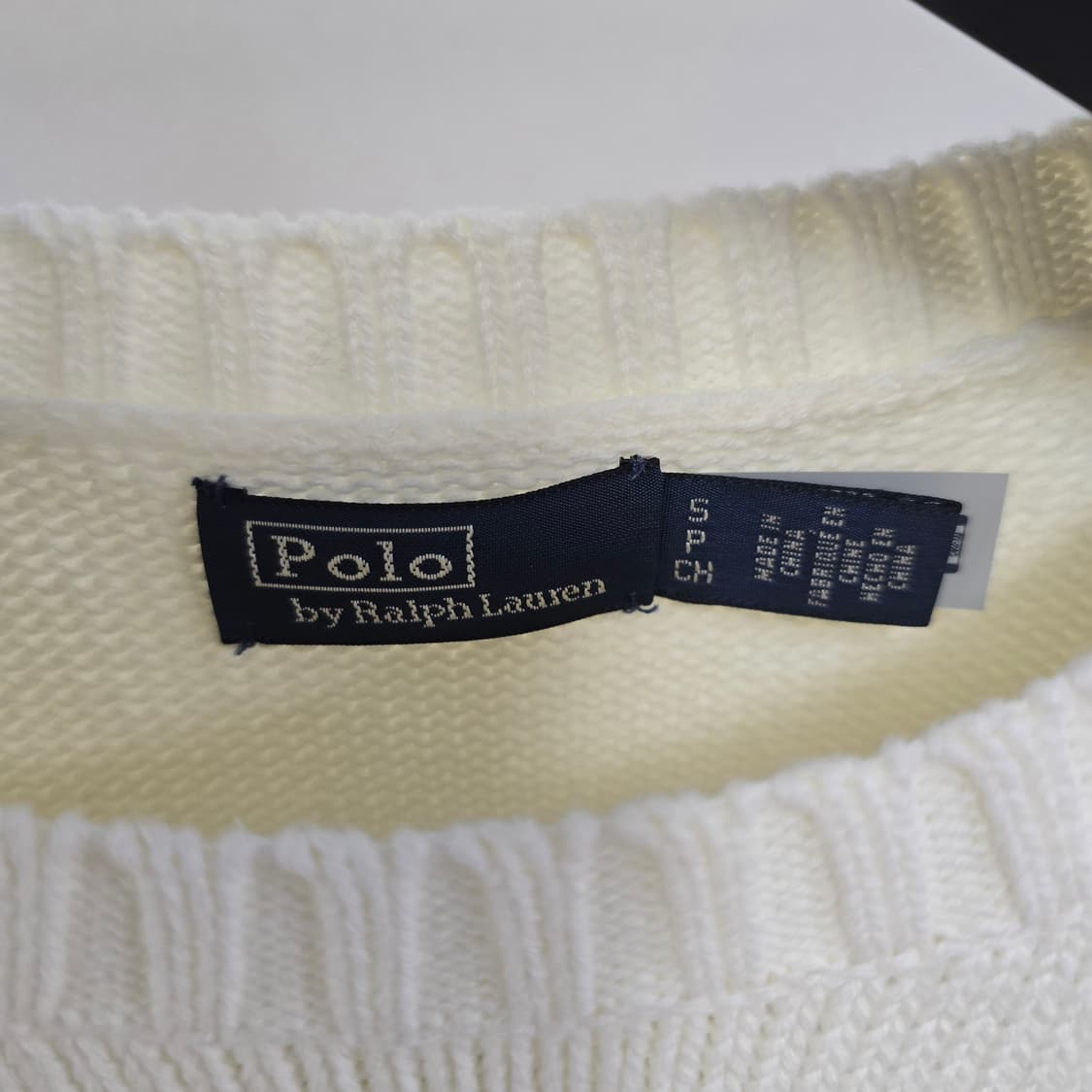 폴로 랄프로렌 베어 니트 스웨터 s사이즈 판매 상품이미지2