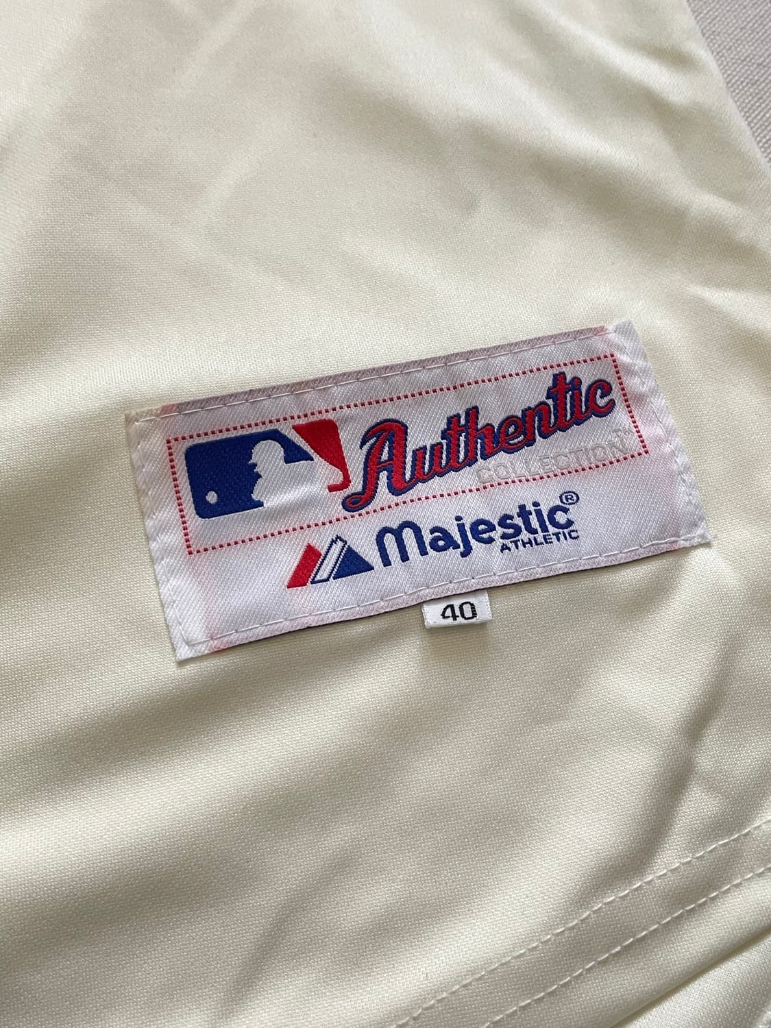 [새상품] 마제스틱 MLB 필라델피아 필리스 어센틱 박찬호 유니폼 상품이미지5