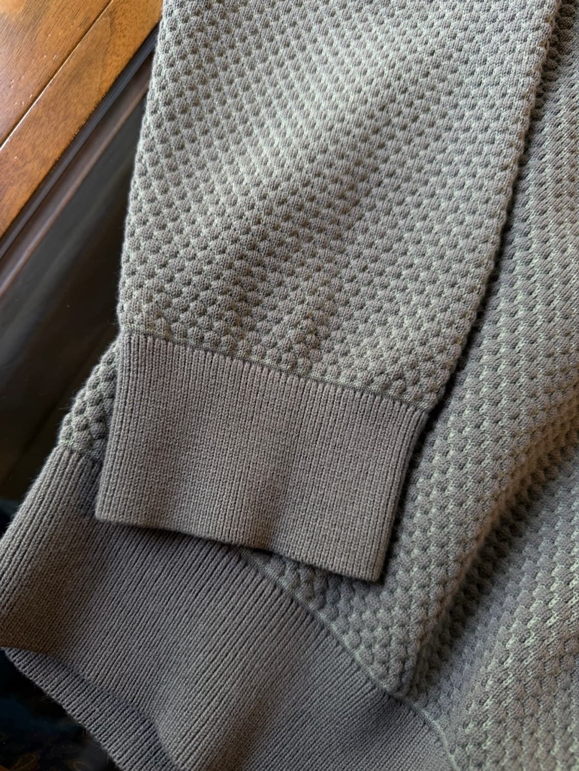 클럽모나코 와플 니트 100 상품이미지10