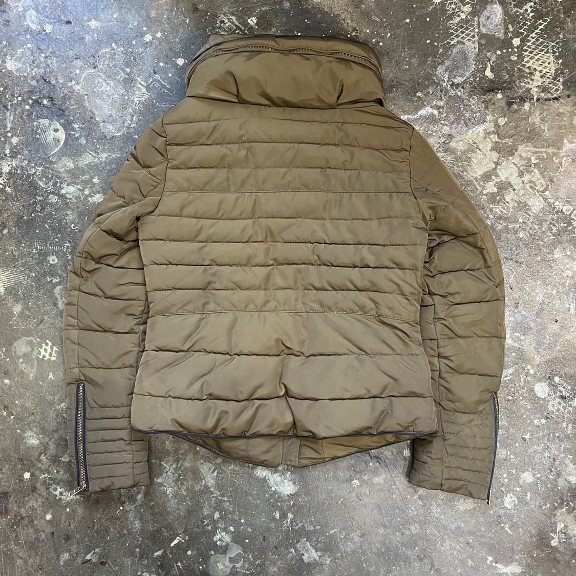 M) ZARA 자라 하이넥 패딩점퍼 푸퍼자켓 상품이미지3