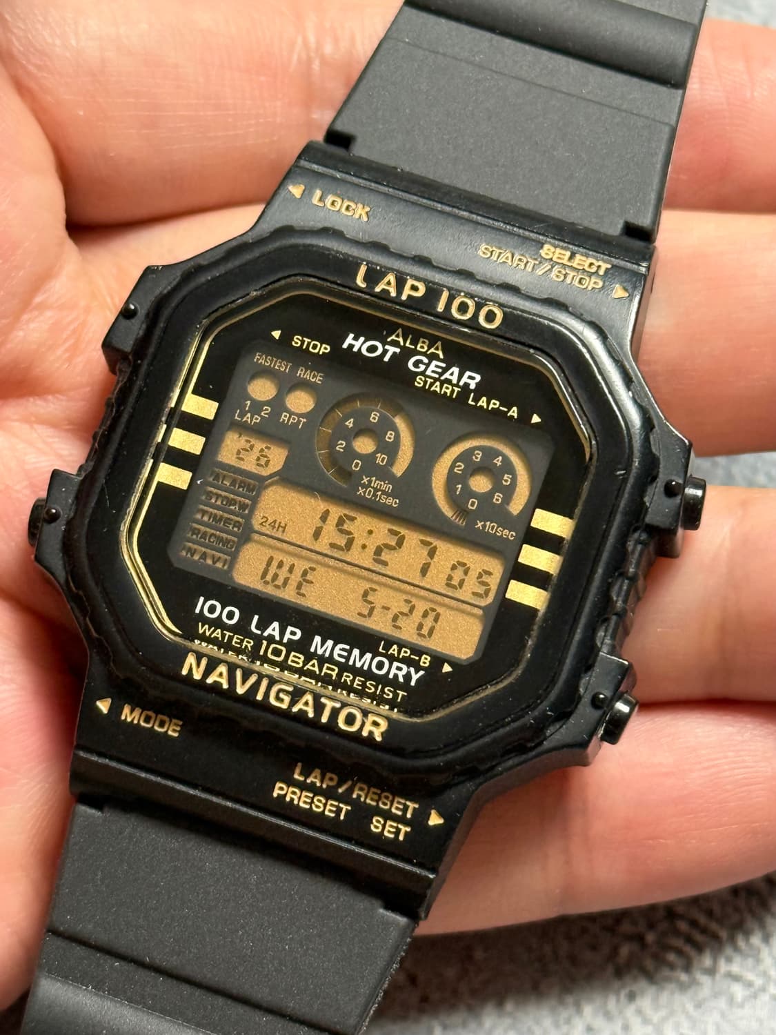 Seiko 세이코 ALBA HOT GEAR 네비게이터 상품이미지5
