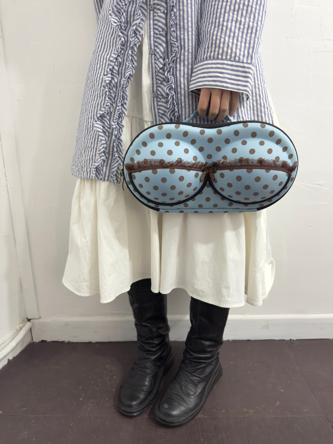 charmante dot bra case bag 상품이미지4