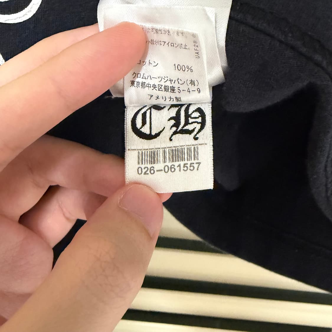 레어) 크롬하츠 퍽유 플로랄 스크롤 홀스슈 롱슬리브 긴팔 티셔츠 L 상품이미지10