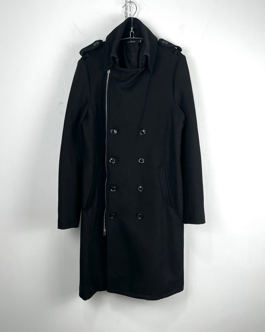 Civarize Asymmetric Zip Up Double Coat 상품이미지4