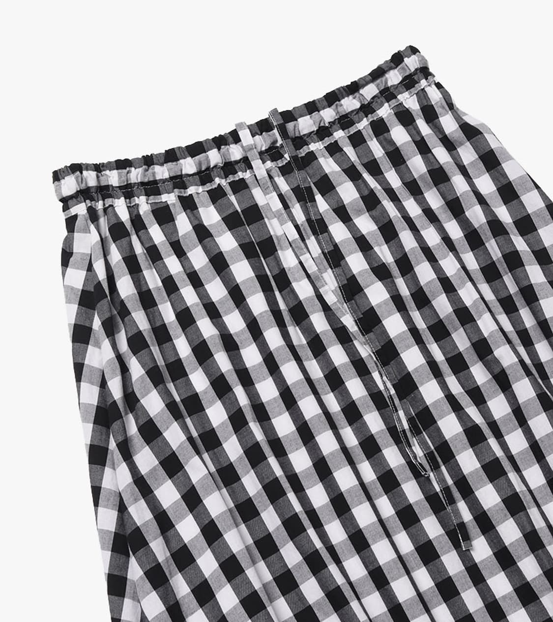 BEAMS BOY - CHECK BALLOON SKIRT 상품이미지3