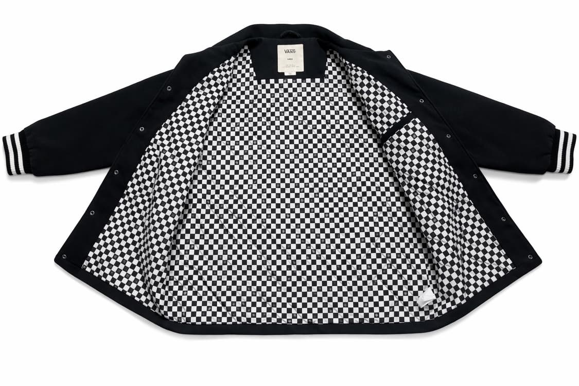 빈티지 VANS 반스 자수로고 체커보드 코치자켓 상품이미지3