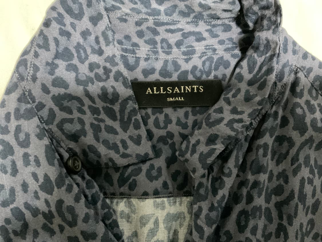 ALLSAINTS 올세인츠 레오파드 레이온 반팔셔츠 상품이미지4