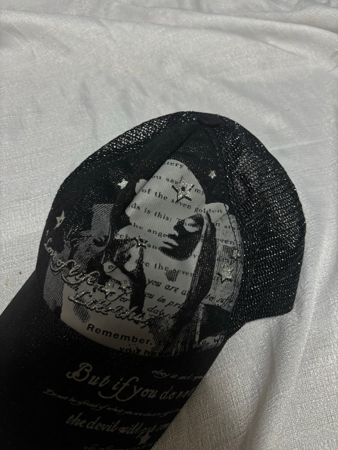 “Unknown” 00’s Print Mesh cap 상품이미지7