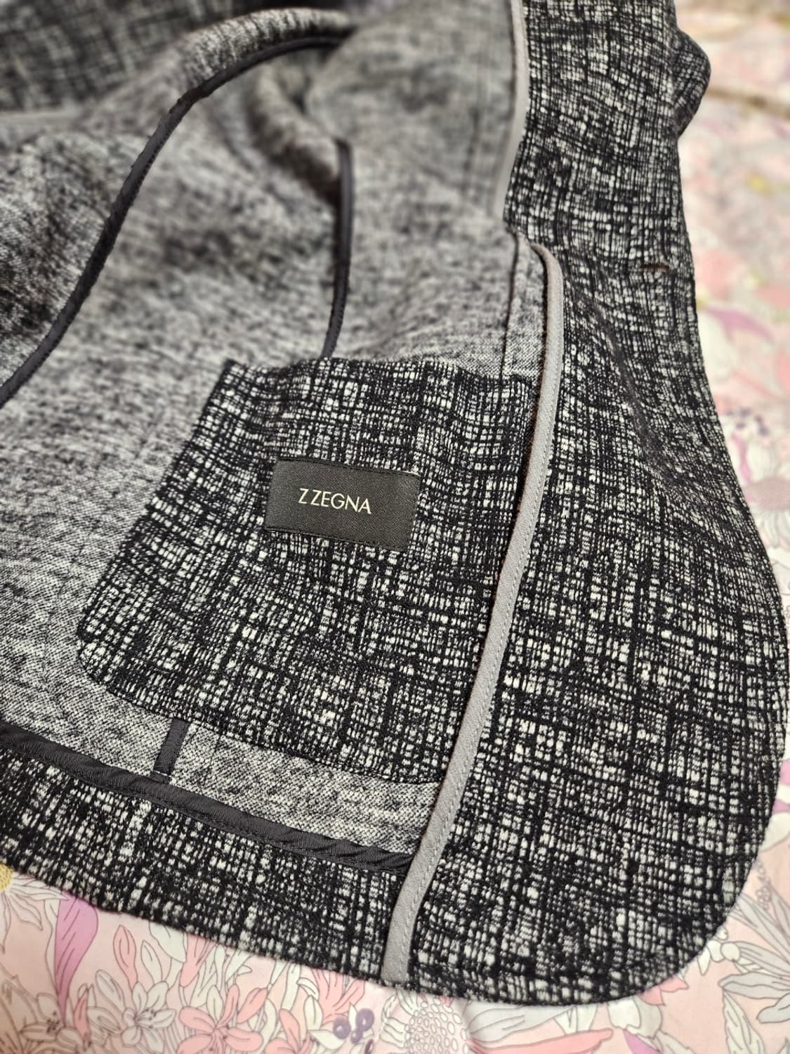 [명품] 에르메네질도 제냐 ㅡ Z Zegna 울-코튼 혼방 텍스처 자켓 상품이미지3