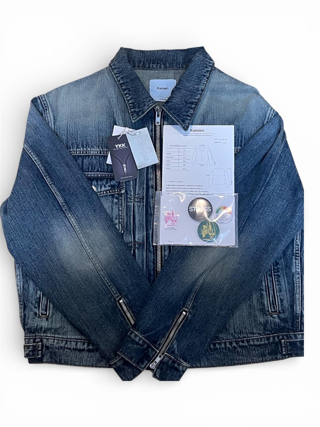 카미엔 트러커 자켓 (3) 새상품 상품이미지2