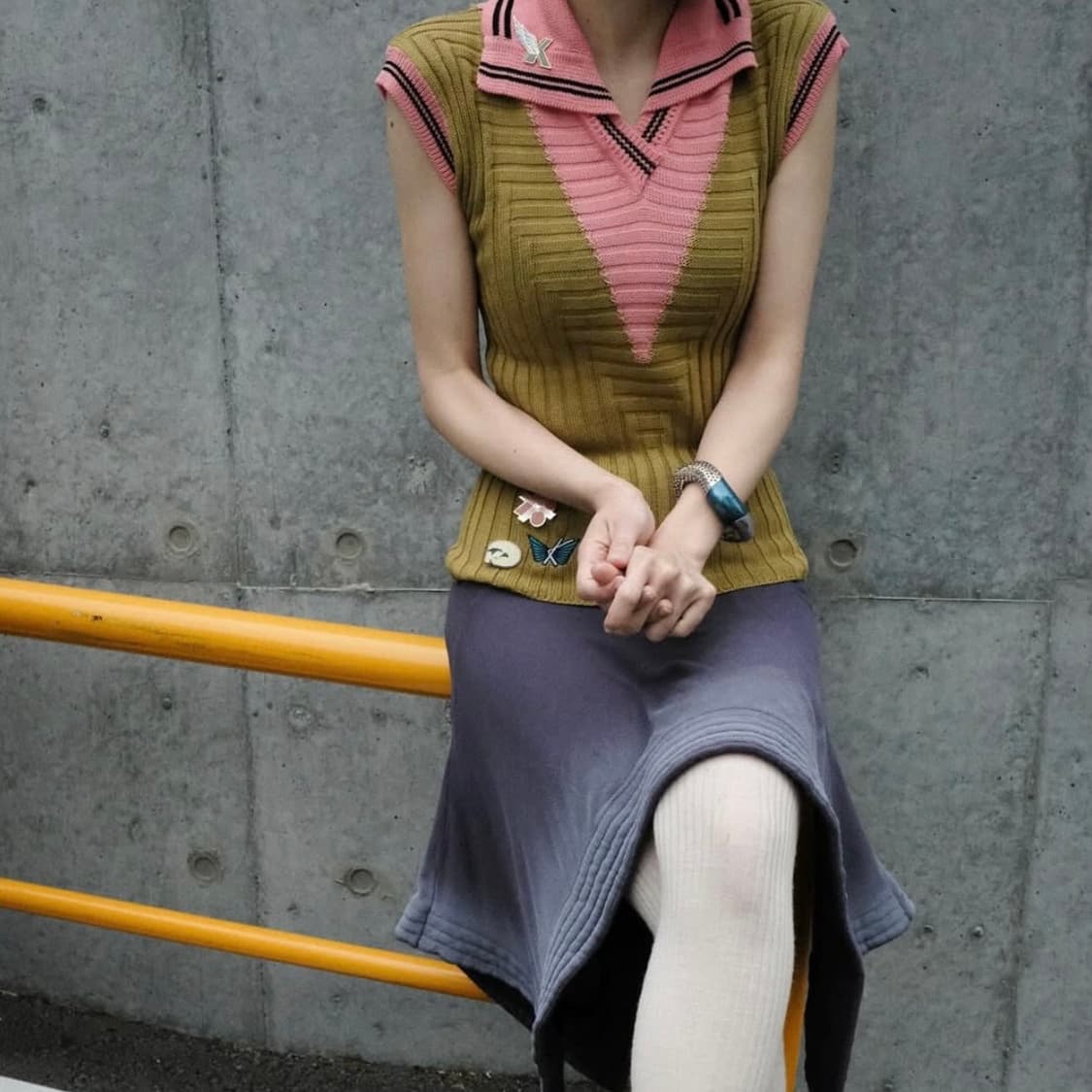 (38 새상품) Kiko Kostadinov Knit Vest 상품이미지3