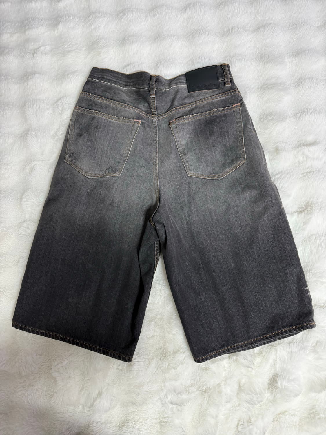 [48] 아크네스튜디오 쇼츠 흑청 상품이미지4