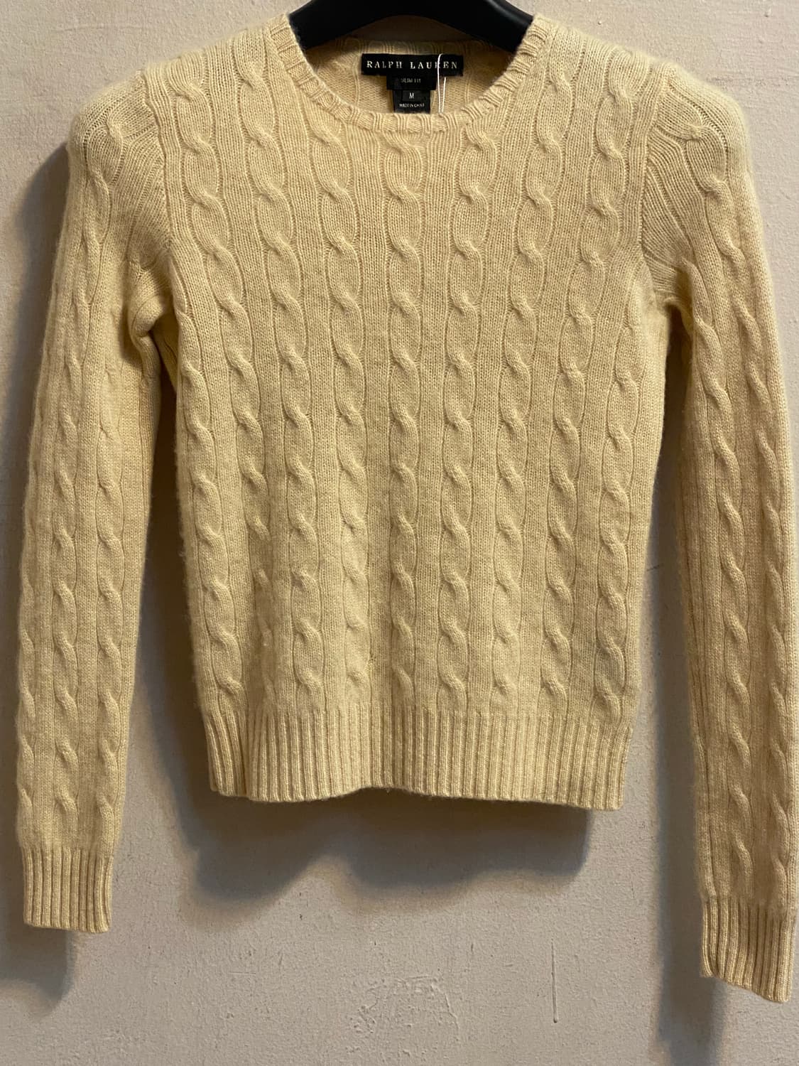 폴로 랄프로렌 케이블 캐시미어 니트 스웨터 상품이미지3