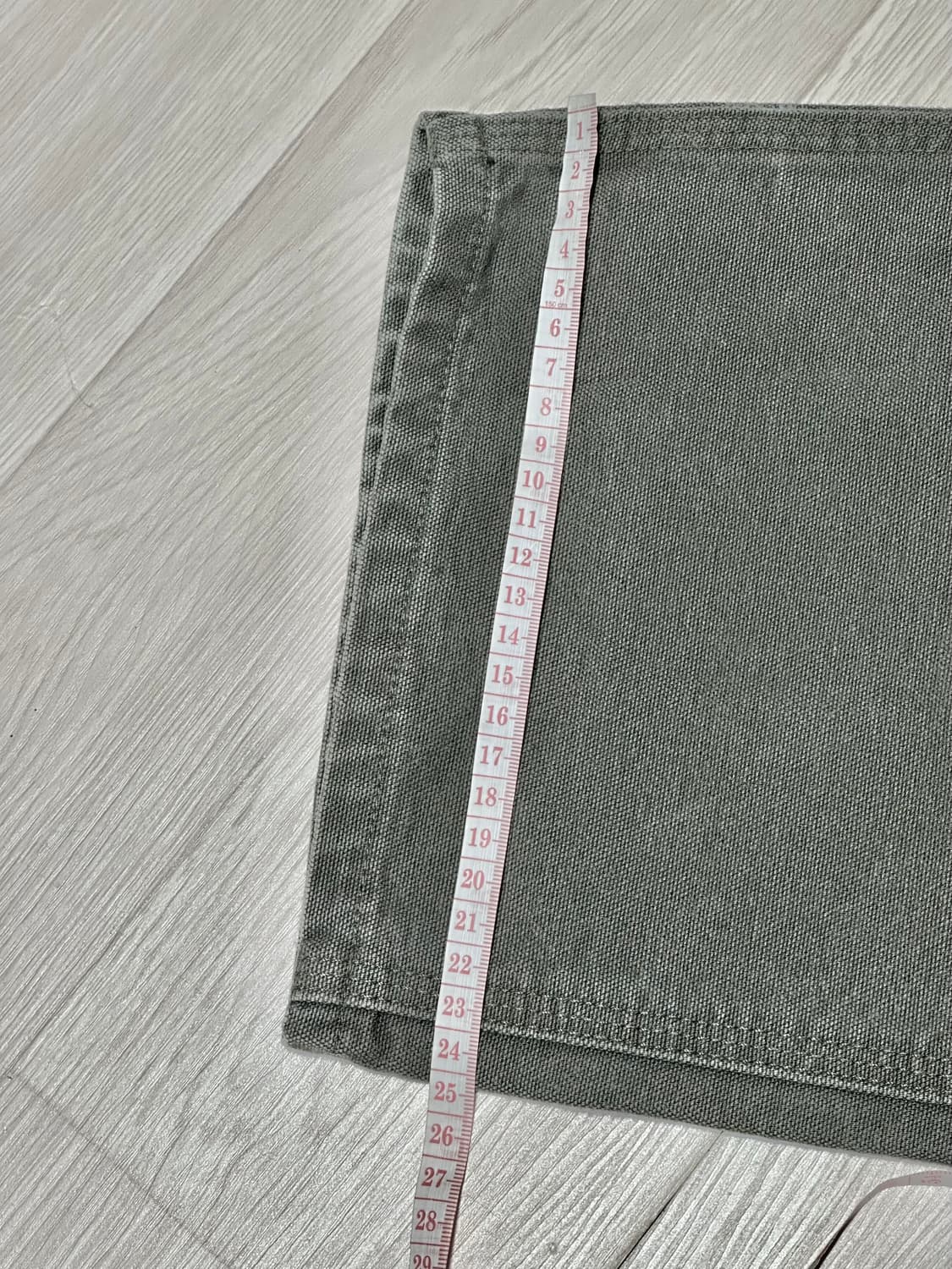 칼하트 B136 모스그린 38*34 실측 약 35-36인치 더블니 상품이미지10