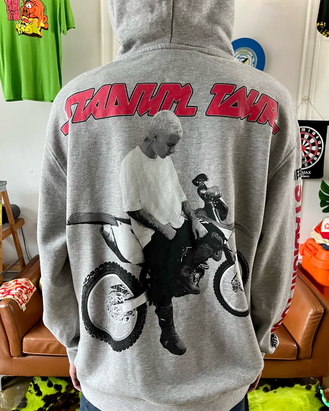 Justin Birber Stadium Tour Promo Hoodie 상품이미지3
