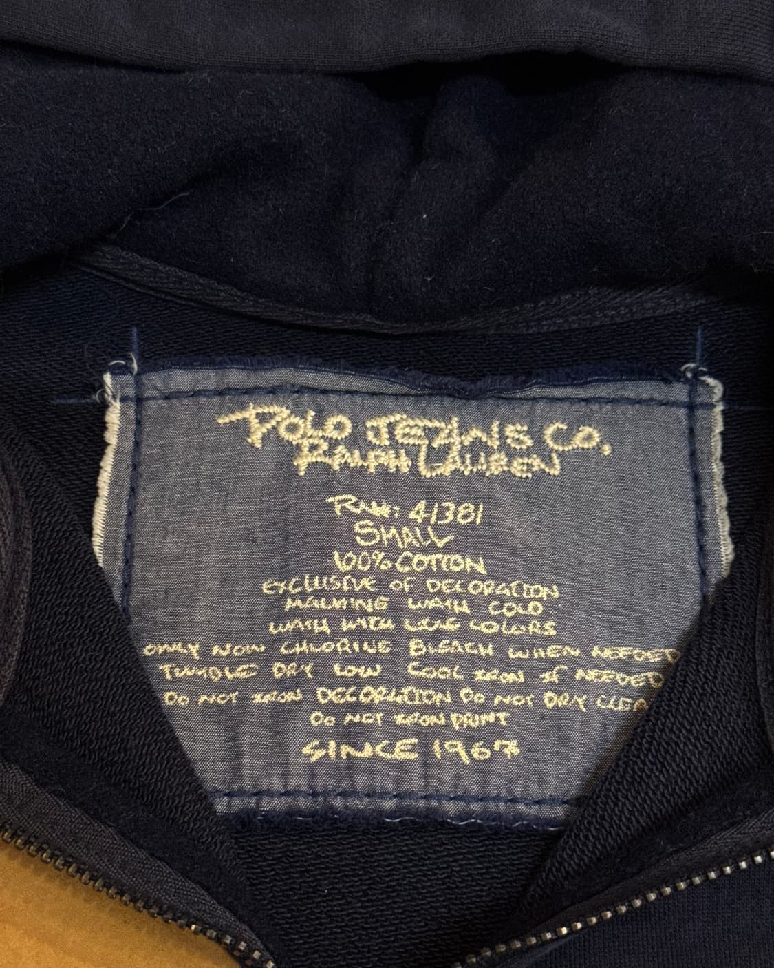 Polo jeans co. 패치 후드집업 상품이미지5