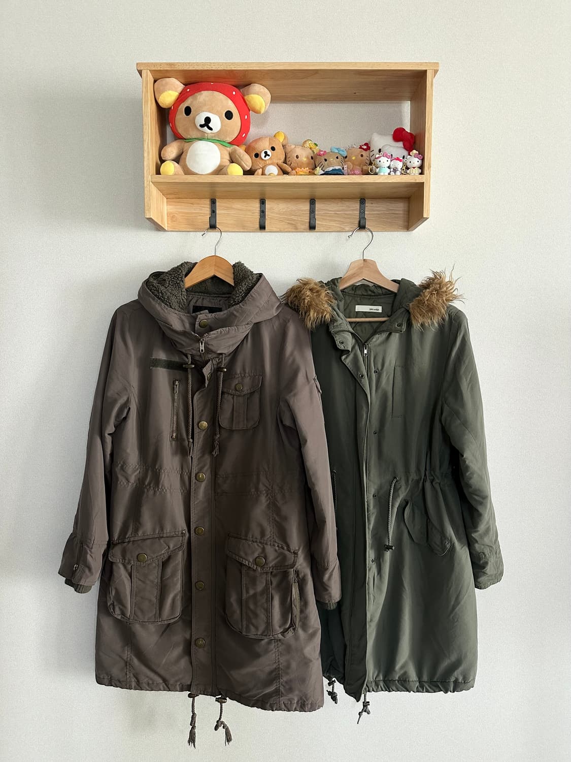 jpn 하구미 스즈코 히피 괴짜 y2k 그런지 디테일 야상자켓 상품이미지1