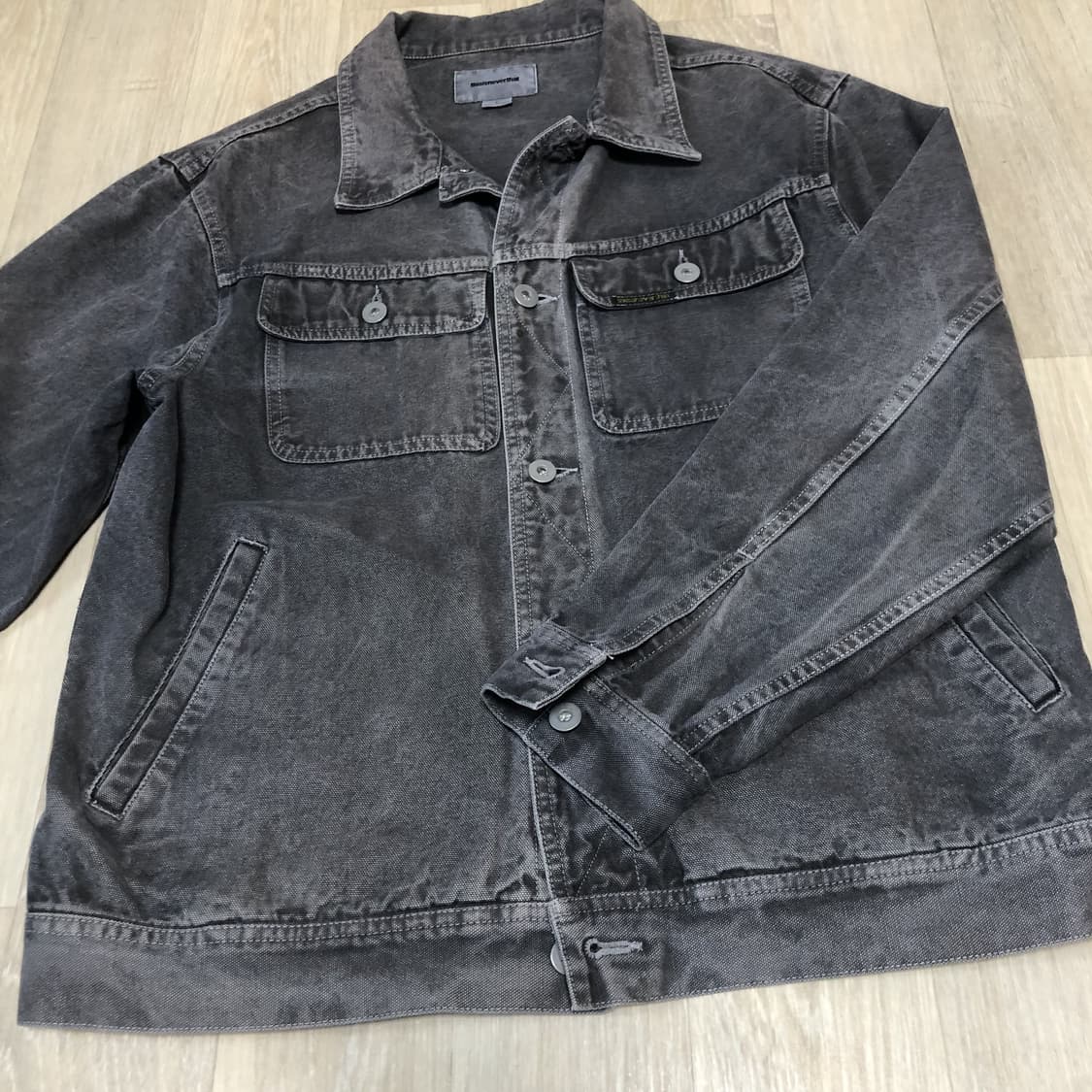 (S) 디스이즈네버댓 thisisneverthat 트러커 자켓 차콜 상품이미지6