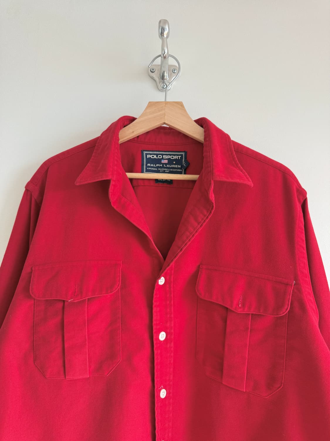 폴로 스포츠(POLO SPORT) 몰스킨 셔츠 상품이미지2