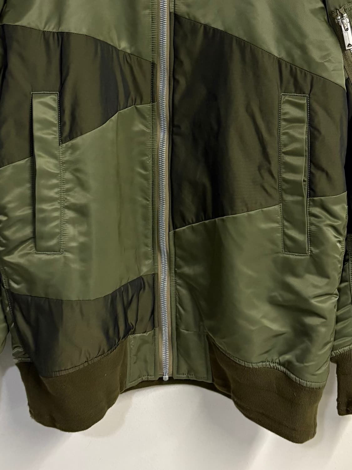 MIHARA YASUHIRO patchwork ma-1 bomber ja 상품이미지3