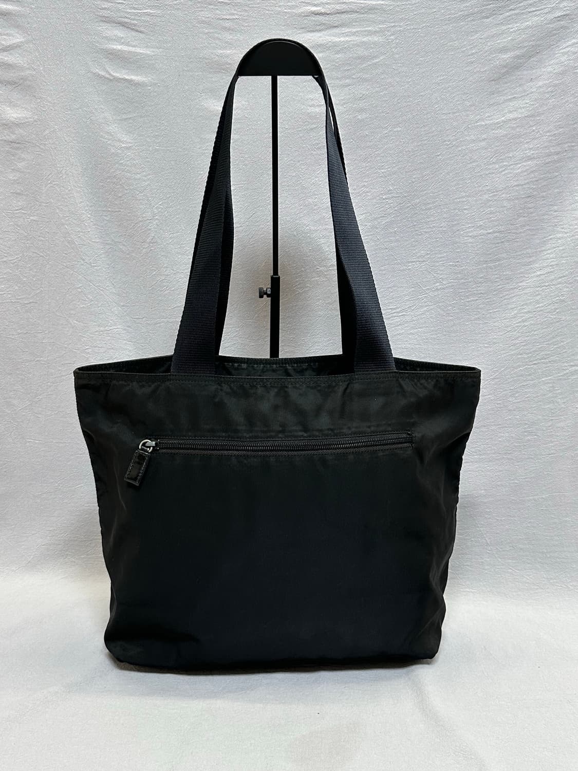 프라다 블랙 토트백 포코노 나일론 쇼퍼백 상품이미지6